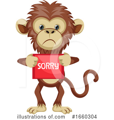 Monkey Clipart #1660304 by Morphart Creations