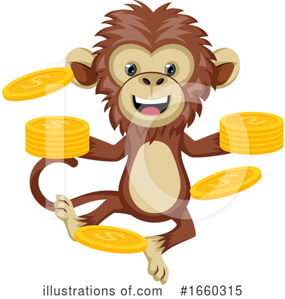 Monkey Clipart #1660315 by Morphart Creations