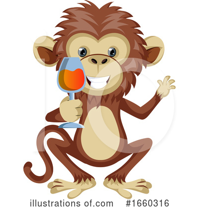 Monkey Clipart #1660316 by Morphart Creations
