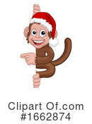 Monkey Clipart #1662874 by AtStockIllustration