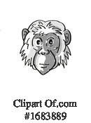 Monkey Clipart #1683889 by patrimonio
