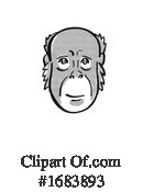 Monkey Clipart #1683893 by patrimonio