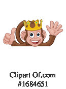 Monkey Clipart #1684651 by AtStockIllustration