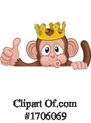 Monkey Clipart #1706069 by AtStockIllustration