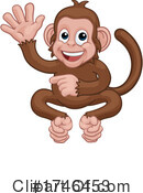 Monkey Clipart #1746453 by AtStockIllustration