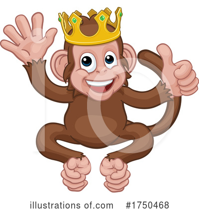 Royalty-Free (RF) Monkey Clipart Illustration by AtStockIllustration - Stock Sample #1750468