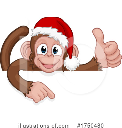 Royalty-Free (RF) Monkey Clipart Illustration by AtStockIllustration - Stock Sample #1750480