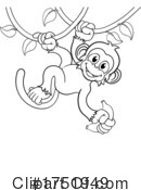 Monkey Clipart #1751949 by AtStockIllustration
