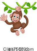 Monkey Clipart #1758093 by AtStockIllustration