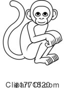 Monkey Clipart #1771520 by AtStockIllustration