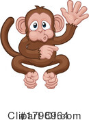 Monkey Clipart #1798964 by AtStockIllustration