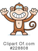 Monkey Clipart #228808 by Cory Thoman