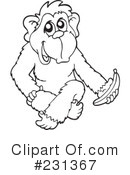 Monkey Clipart #231367 by visekart