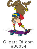 Monkey Clipart #36054 by Dennis Holmes Designs