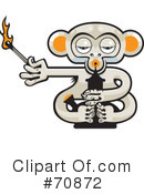 Monkey Clipart #70872 by Steve Klinkel