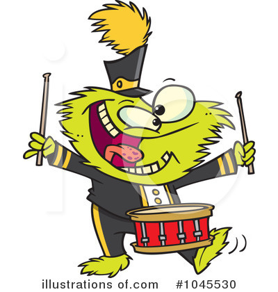Royalty-Free (RF) Monster Clipart Illustration by toonaday - Stock Sample #1045530