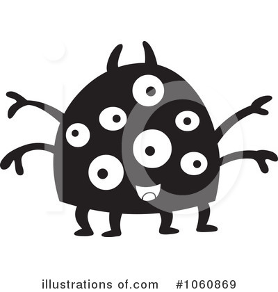 Royalty-Free (RF) Monster Clipart Illustration by yayayoyo - Stock Sample #1060869