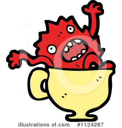 Royalty-Free (RF) Monster Clipart Illustration by lineartestpilot - Stock Sample #1124267