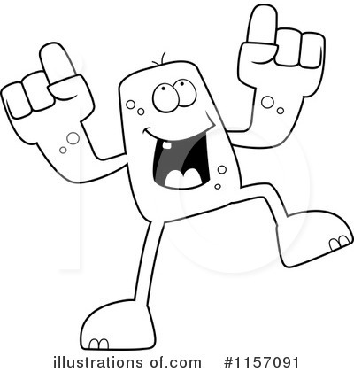 Royalty-Free (RF) Monster Clipart Illustration by Cory Thoman - Stock Sample #1157091