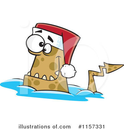 Royalty-Free (RF) Monster Clipart Illustration by toonaday - Stock Sample #1157331
