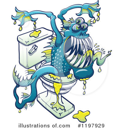 Royalty-Free (RF) Monster Clipart Illustration by Zooco - Stock Sample #1197929