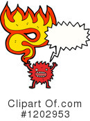 Monster Clipart #1202953 by lineartestpilot
