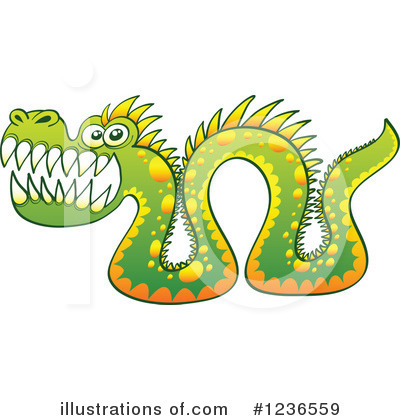 Sea Monster Clipart #1236559 by Zooco