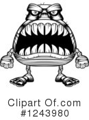 Monster Clipart #1243980 by Cory Thoman