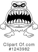 Monster Clipart #1243982 by Cory Thoman