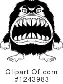 Monster Clipart #1243983 by Cory Thoman