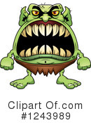 Monster Clipart #1243989 by Cory Thoman