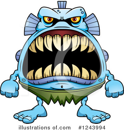 Monsters Clipart #1243994 by Cory Thoman