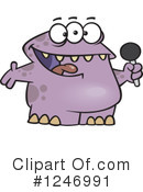 Monster Clipart #1246991 by toonaday