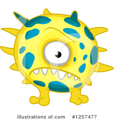Royalty-Free (RF) Monster Clipart Illustration by Vector Tradition SM - Stock Sample #1257477