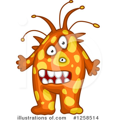 Royalty-Free (RF) Monster Clipart Illustration by Vector Tradition SM - Stock Sample #1258514