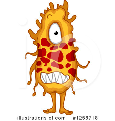 Royalty-Free (RF) Monster Clipart Illustration by Vector Tradition SM - Stock Sample #1258718