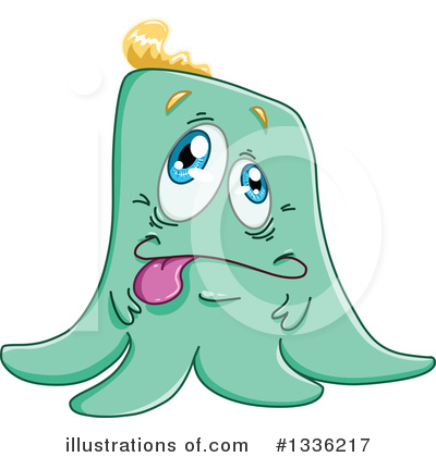 Royalty-Free (RF) Monster Clipart Illustration by Liron Peer - Stock Sample #1336217