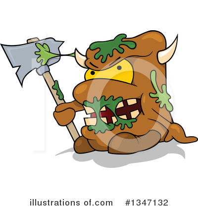 Royalty-Free (RF) Monster Clipart Illustration by dero - Stock Sample #1347132