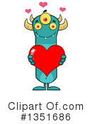 Monster Clipart #1351686 by Hit Toon