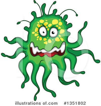 Royalty-Free (RF) Monster Clipart Illustration by Vector Tradition SM - Stock Sample #1351802