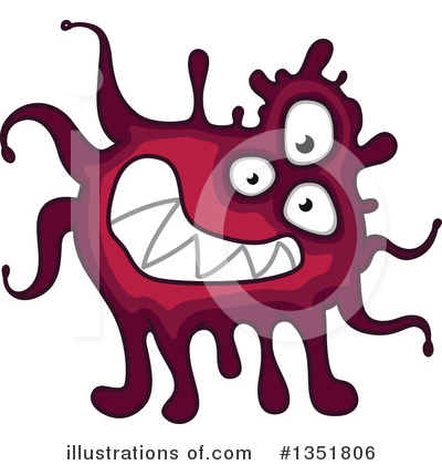 Royalty-Free (RF) Monster Clipart Illustration by Vector Tradition SM - Stock Sample #1351806