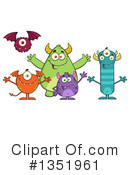 Monster Clipart #1351961 by Hit Toon