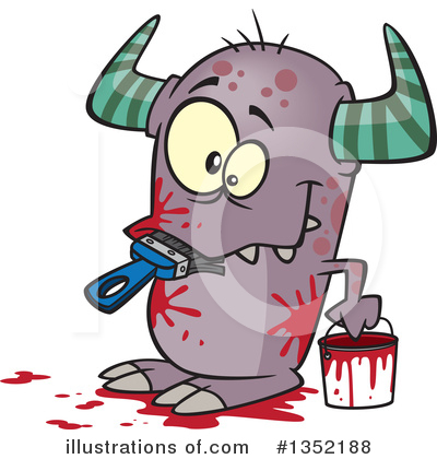Monster Clipart #1352188 by toonaday