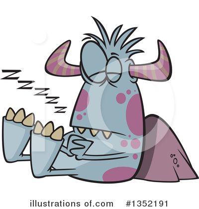 Monster Clipart #1352191 by toonaday