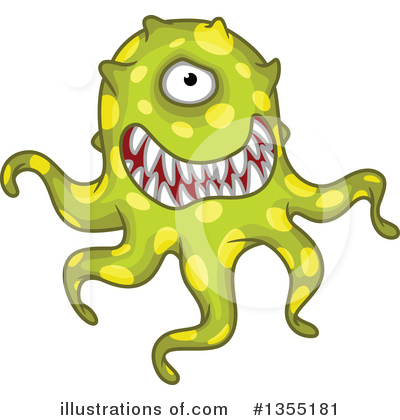 Royalty-Free (RF) Monster Clipart Illustration by Vector Tradition SM - Stock Sample #1355181