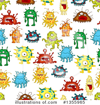Royalty-Free (RF) Monster Clipart Illustration by Vector Tradition SM - Stock Sample #1355965