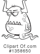 Monster Clipart #1358650 by toonaday