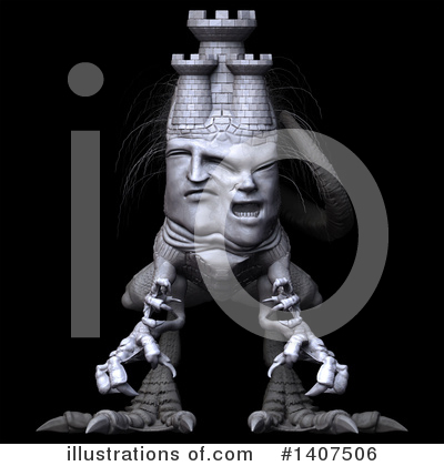 Alien Clipart #1407506 by Leo Blanchette