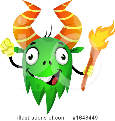 Royalty-Free (RF) Monster Clipart Illustration by Morphart Creations - Stock Sample #1648449