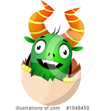 Royalty-Free (RF) Monster Clipart Illustration by Morphart Creations - Stock Sample #1648450